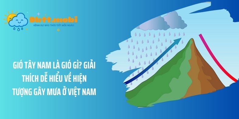 Gió Tây Nam là gió gì? Giải thích dễ hiểu về hiện tượng gây mưa ở Việt Nam